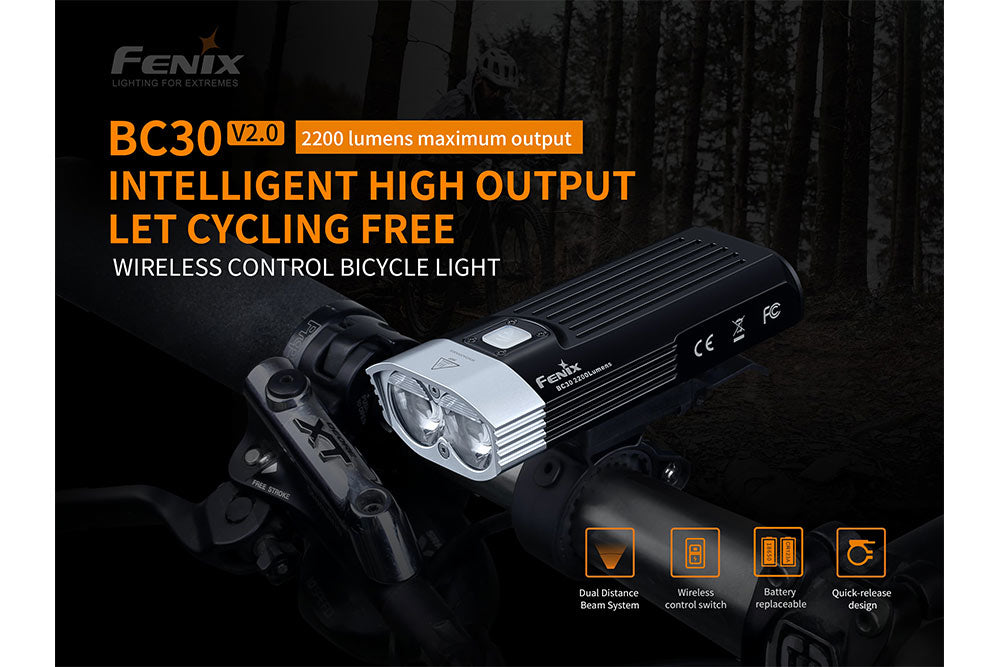 BC30 V2.0 LED Bike Light