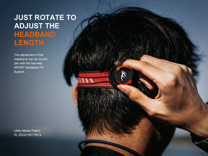 HL18R-T V2 Lightweight Trail Running Headlamp -- OPEN BOX